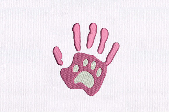 Cat Paw Human Hand: A Holiday Embroidery Review
