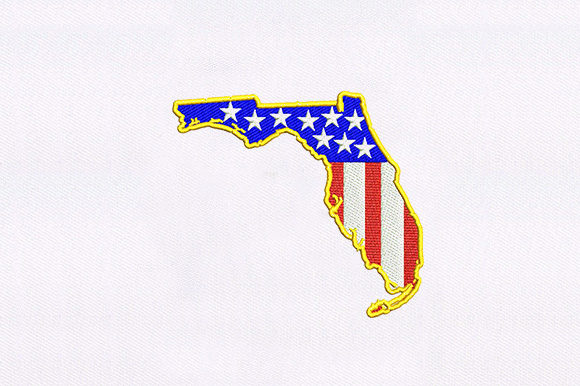 Florida Map: A Designer’s Review for Holiday Embroidery