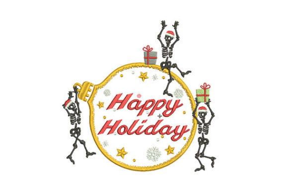 Funny Skeletons: A Whimsical Holiday Embroidery Review