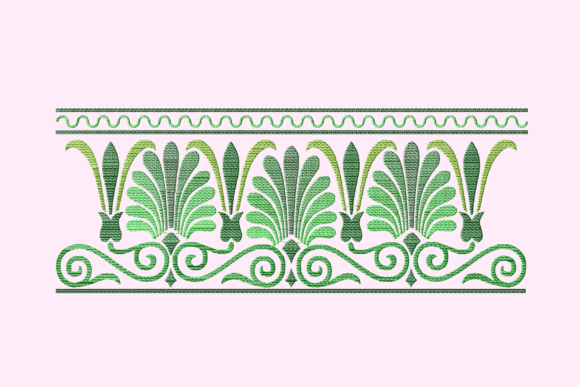 Green Arabesque Border: A Designer’s Holiday Review