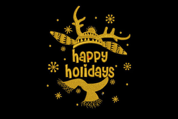 Happy Holidays Golden: A Designer’s Review for Business Merch