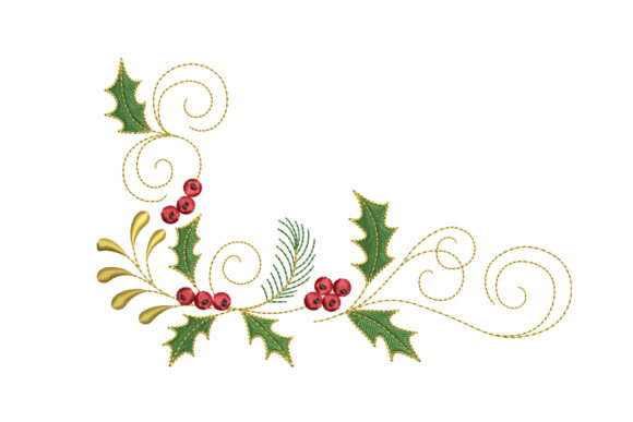 Review: Christmas Ornament with Holly and Pine