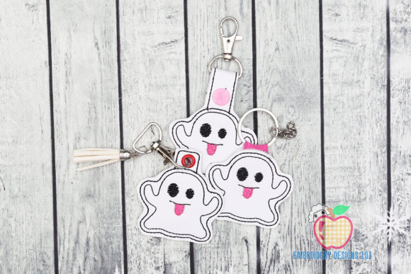 Review: Halloween Ghost ITH Keyfob Design