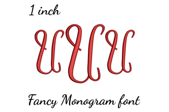 Review: U Monogram Font Fancy for Craft Fairs