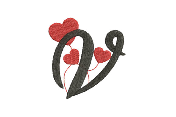 Reviewing Heart Alphabet Letter V for Boutique Apparel