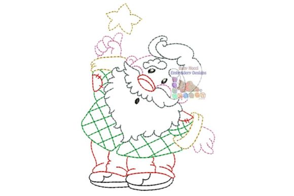 Santa with Star Multicolor Character Review
