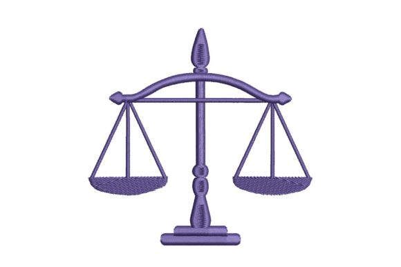 Scales of Justice Embroidery: A Seller’s Review