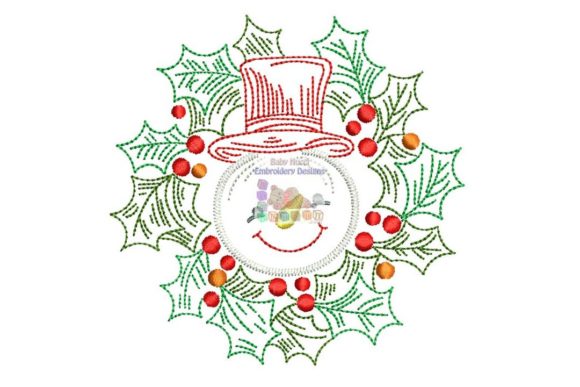 Snowman in Wreath: A Seller’s Review