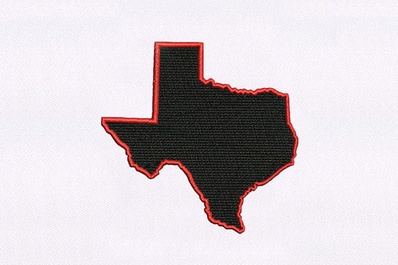 Texas Map Design: A Holiday Embroidery Review