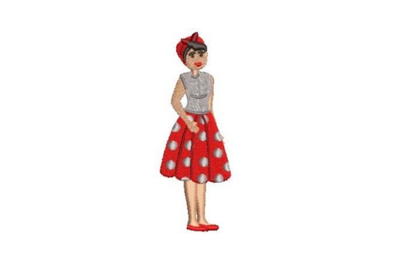 Vintage Woman: A Seasonal Embroidery Review