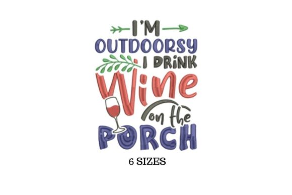 Wine on the Porch: A Charming Embroidery Review